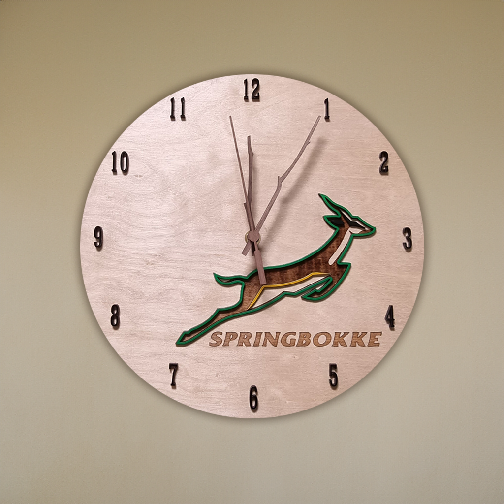 Springboks Clock, Springbokke Horlosie