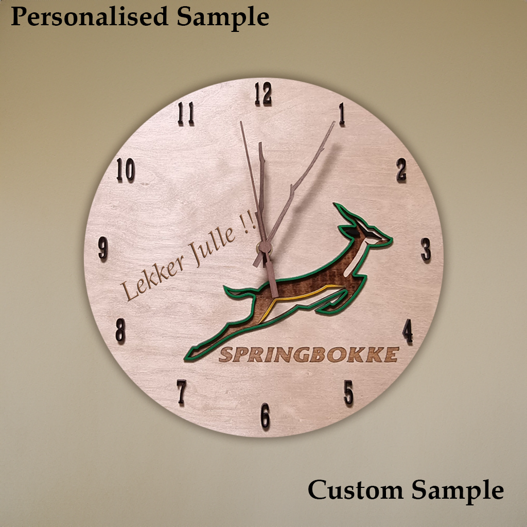 Springboks Clock, Springbokke Horlosie
