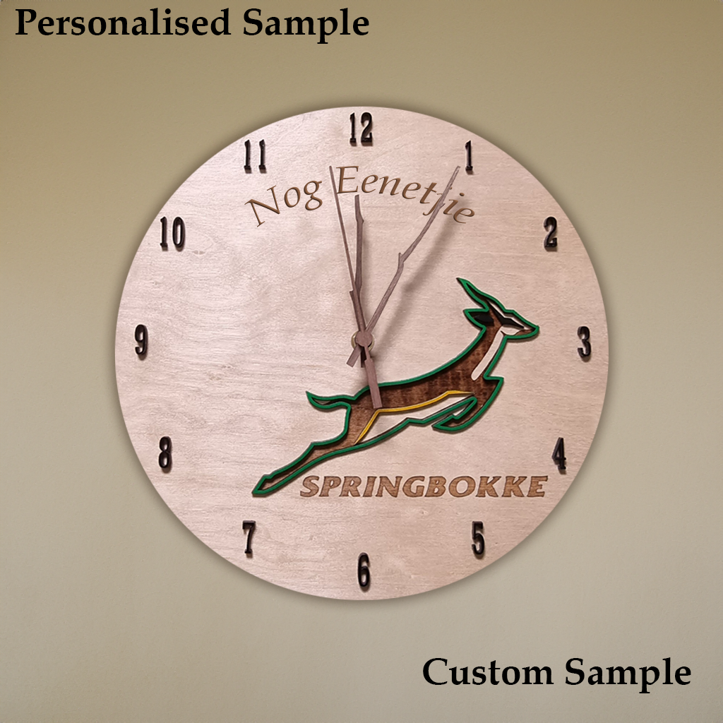 Springboks Clock,  Springbokke Horlosie