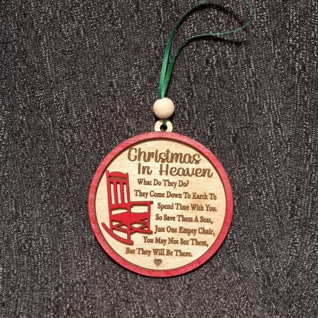 Christmas in Heaven Hanging Ornament