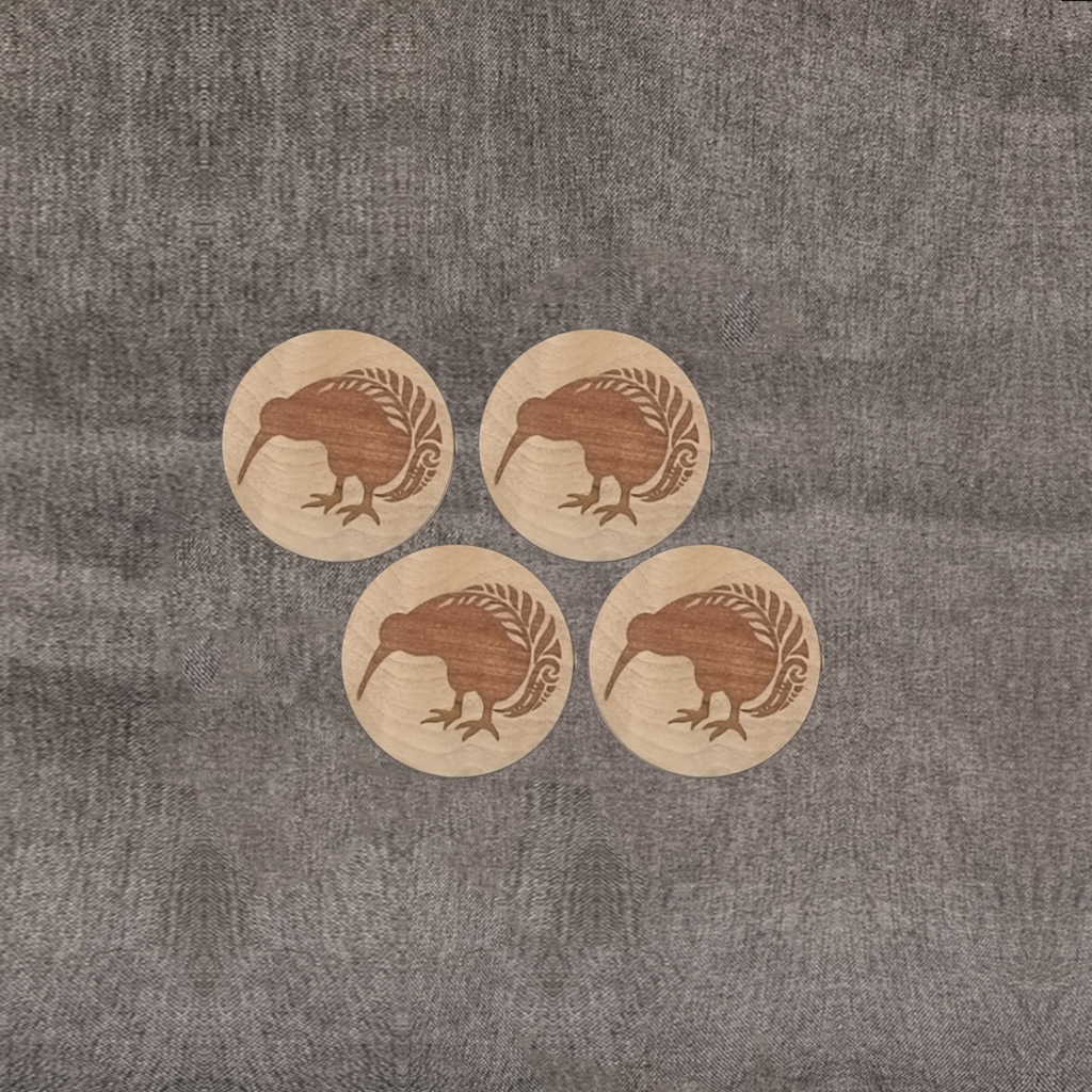 Kiwi Coasters set